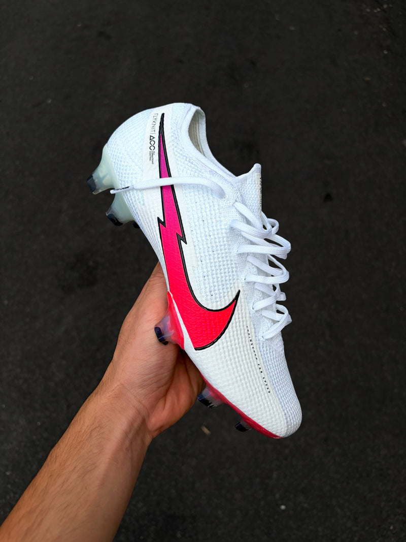 Mercurial Vapor 13 Elite FG 'Flash Crimson' (White/Flash Crimson/Hyper Jade) football boots