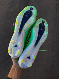 F50 Hyperfast Evo football boot in the vibrant "Pulse Mint" Football Boots