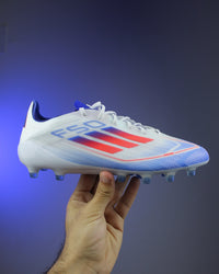 F50 Elite FG football boot in a white Football Boots