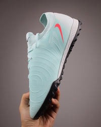 Phantom GX II Pro TF turf soccer shoe in a mint green Turf Football Boots
