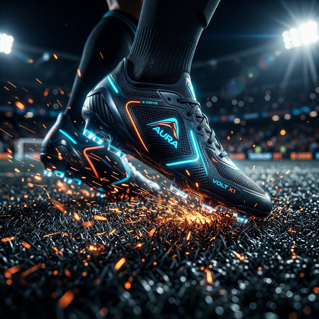 Neon Speed Football Boots